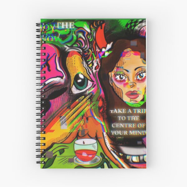 Item preview, Trippy Mind Journey Illustration designed and sold by Neonmorphy.
