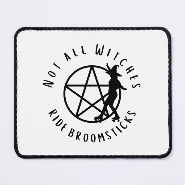 Item preview, Not all Witches Ride Broomsticks Skater Cheeky Witch® designed and sold by cheekywitch.