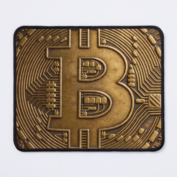 Item preview, Bitcoin BTC Old Coin Style Logo designed and sold by Fun&Design.