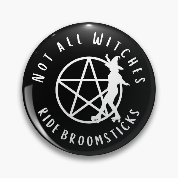 Item preview, Not all Witches Ride Broomsticks Skater Cheeky Witch® designed and sold by cheekywitch.