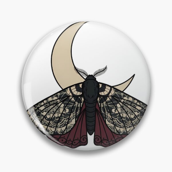 Item preview, Cathedral Moon Moth designed and sold by IllumeInk.