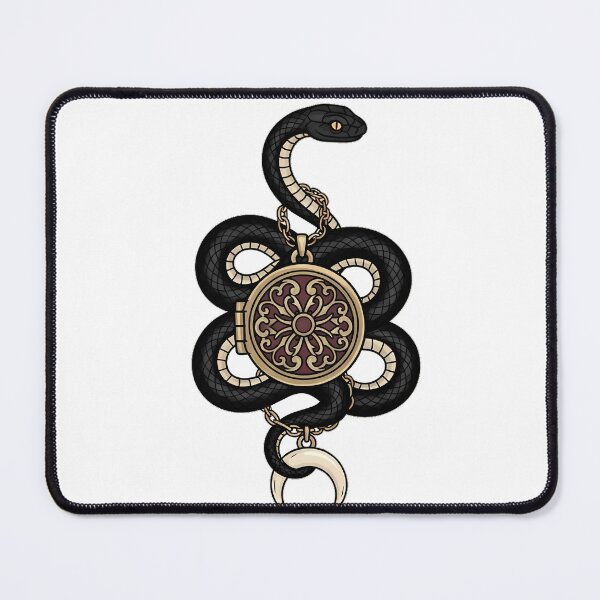Item preview, Moonlit Locket Serpent designed and sold by IllumeInk.
