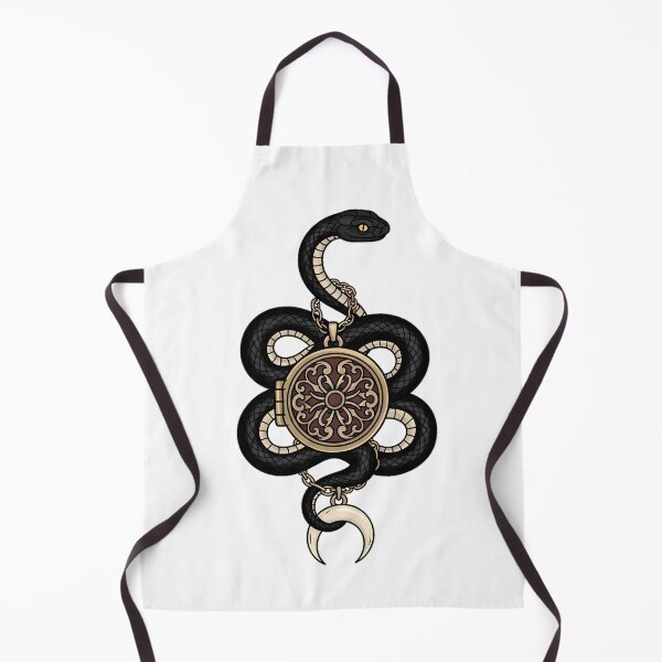 Item preview, Moonlit Locket Serpent designed and sold by IllumeInk.