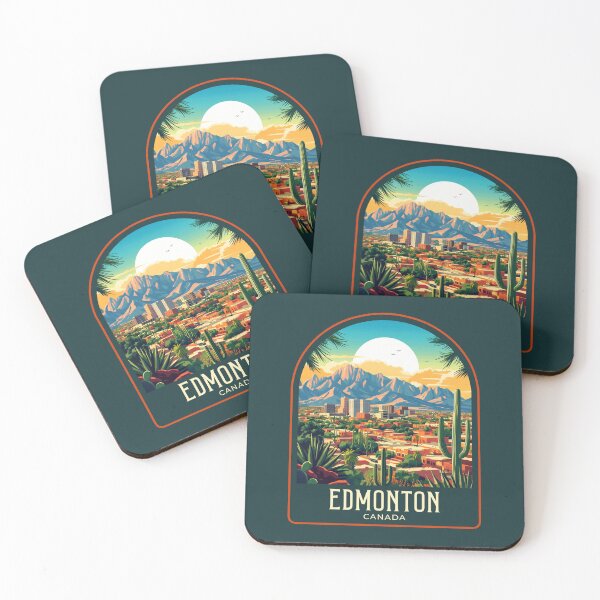 Item preview, El Paso Vintage Travel Illustration designed and sold by HomeLivingCo.
