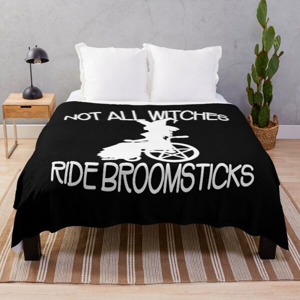Item preview, Not all Witches Ride Broomsticks Wheelchair Cheeky Witch® designed and sold by cheekywitch.