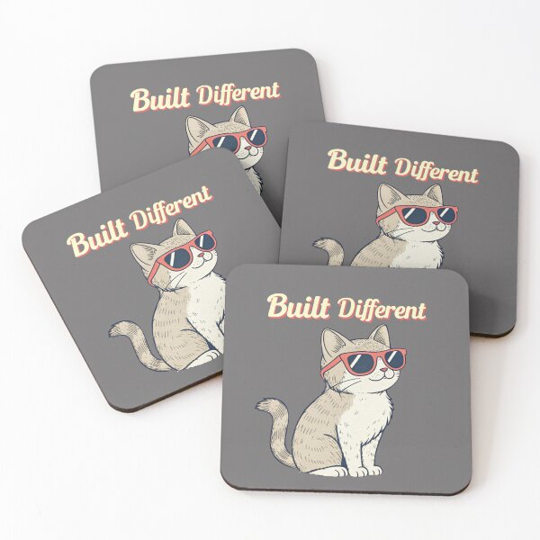 Item preview, Built Different Cat – Not Like the Rest designed and sold by Artiviose.