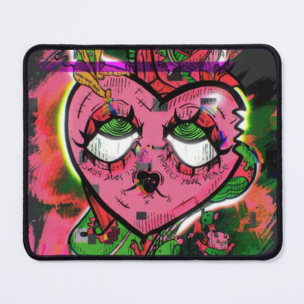 Item preview, Broken Heart Psychedelic Character designed and sold by Neonmorphy.