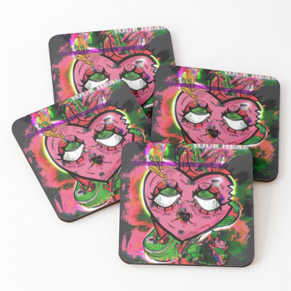 Item preview, Broken Heart Psychedelic Character designed and sold by Neonmorphy.