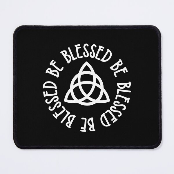 Item preview, Blessed Be Triquetra Cheeky Witch® designed and sold by cheekywitch.
