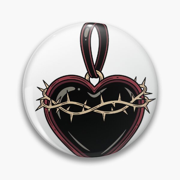 Item preview, Thorn Crown Heart designed and sold by IllumeInk.