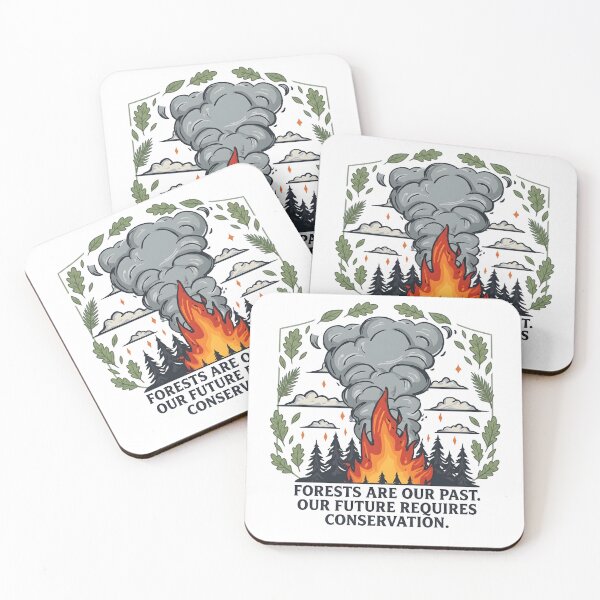 Item preview, Forests Are Our Past Conservation Badge designed and sold by Nuvoro Eco Awareness.