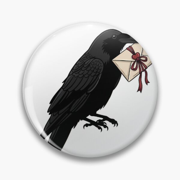 Item preview, Raven Love Letter designed and sold by IllumeInk.