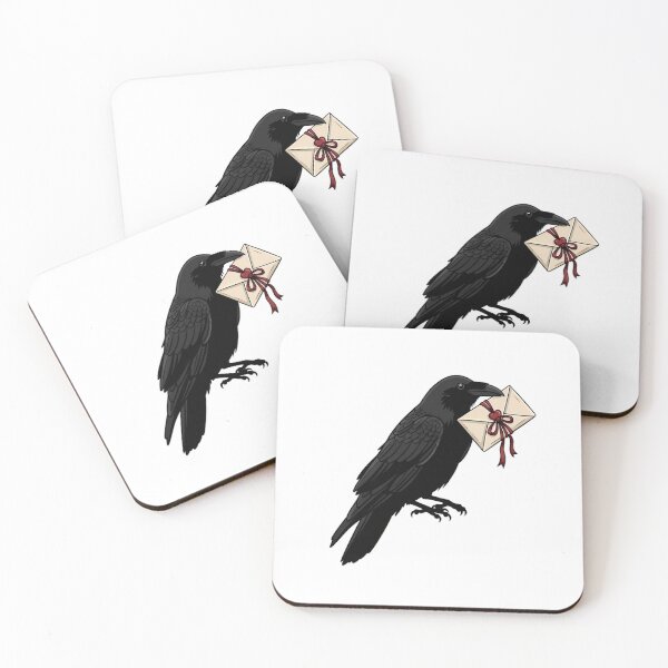 Item preview, Raven Love Letter designed and sold by IllumeInk.