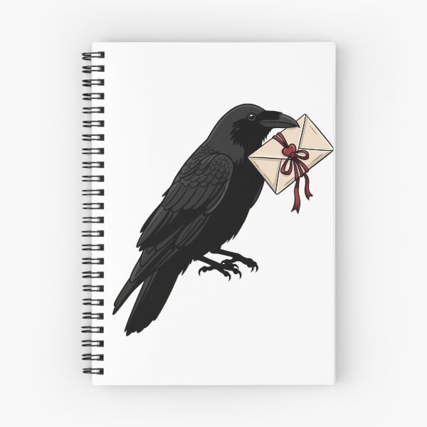 Item preview, Raven Love Letter designed and sold by IllumeInk.