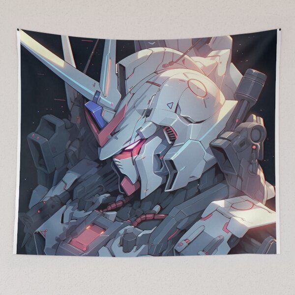 Item preview, Futuristic Gundam Mecha Armor – Cyberpunk Robot Anime Design designed and sold by Dyan4.