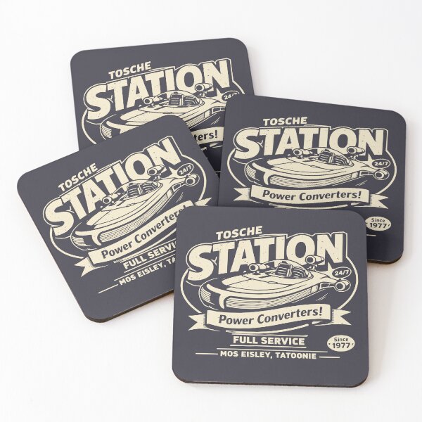 Item preview, Mos Eisley Service – Star Wars Fan Art - Vintage Cream designed and sold by VoglR.