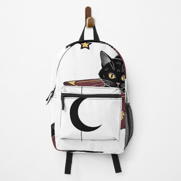 Item preview, Bookish Black Cat Moon designed and sold by IllumeInk.