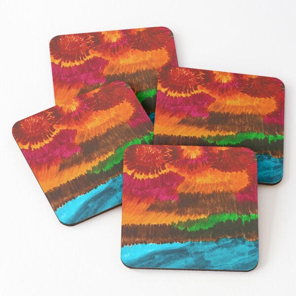 Item preview, Fiery Sunset  designed and sold by SueGhoshArt.