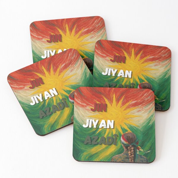 Item preview, Kurdish Freedom Woman Rising Sun designed and sold by Saragoza.