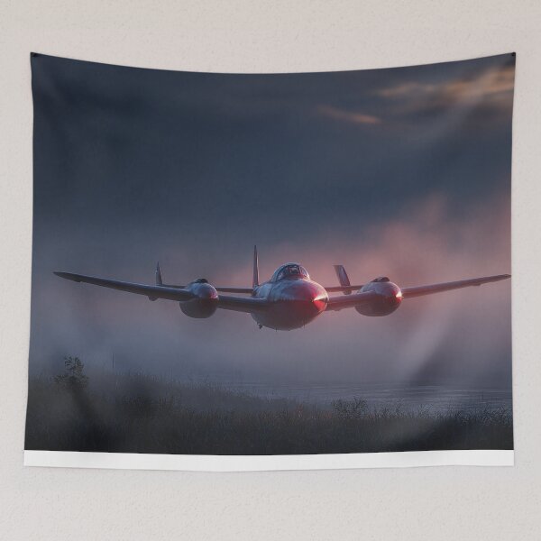 Item preview, Mist Run at Daybreak designed and sold by Skyframe Aviation.