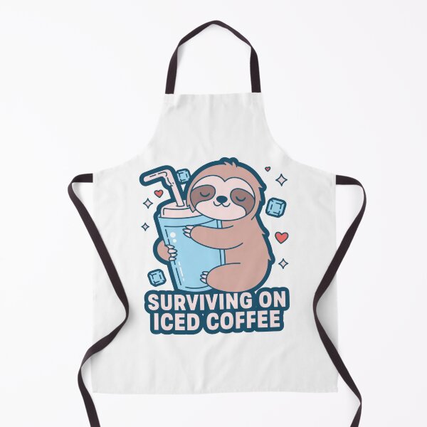 Item preview, Surviving On Iced Coffee designed and sold by IslandTyped.