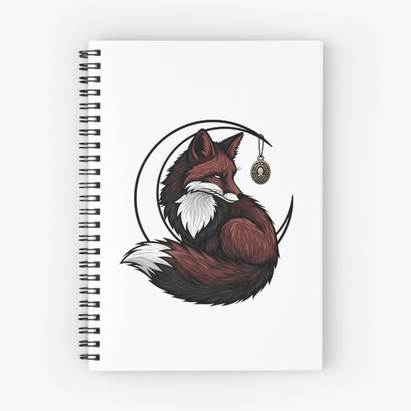 Item preview, Crescent Fox Relic designed and sold by IllumeInk.
