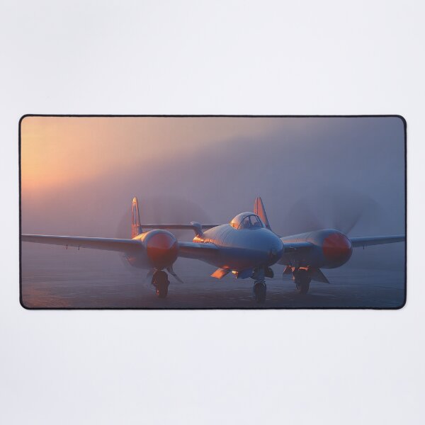 Item preview, Twin Booms in the Fog designed and sold by Skyframe Aviation.