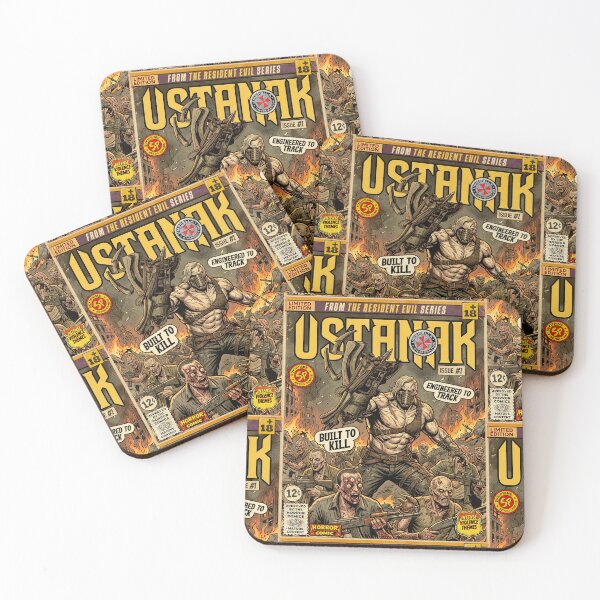 Item preview, Resident Evil 6 Ustanak Retro Comic Cover Art designed and sold by Back2Collage.