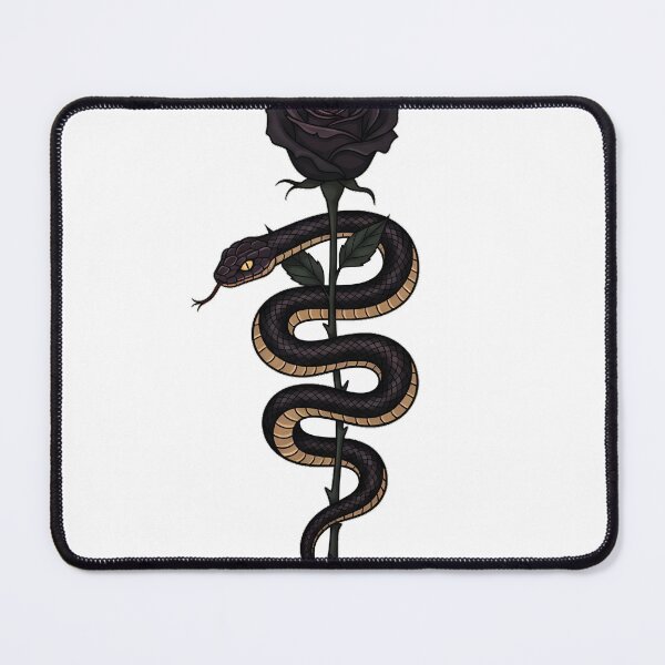 Item preview, Serpent Black Rose designed and sold by IllumeInk.