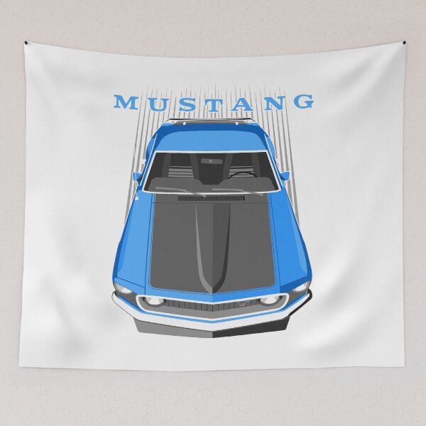 Item preview, Mustang Boss 69 - Blue  designed and sold by V8social.