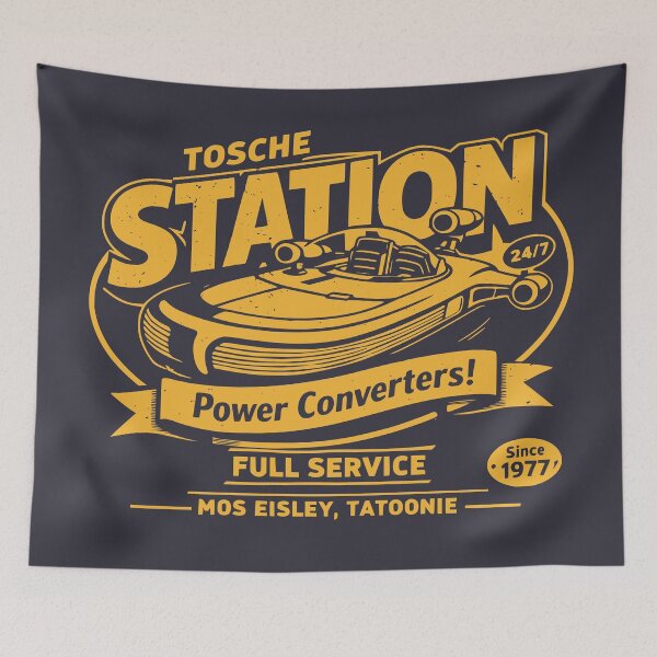 Item preview, Mos Eisley Service – Star Wars Fan Art - Yellow designed and sold by VoglR.