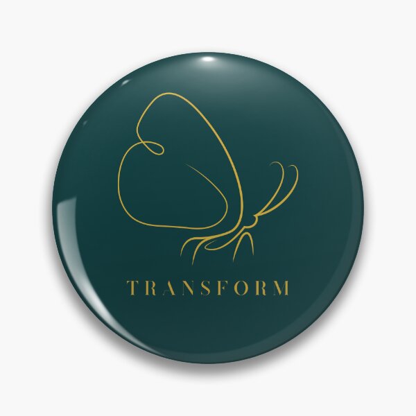 Item preview, Transform Butterfly – Minimalist Gold Line Art Nature Design designed and sold by Slow Vibes Designs.