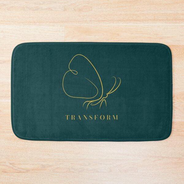 Item preview, Transform Butterfly – Minimalist Gold Line Art Nature Design designed and sold by Slow Vibes Designs.