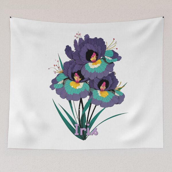 Item preview, Iris Elegance in Bloom designed and sold by ForeverPrintsOK.