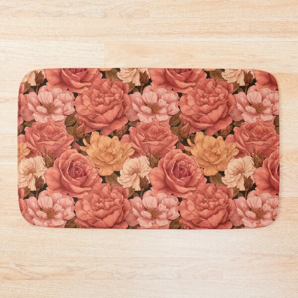 Item preview, Fragrant Rose Print - Vintage Flower Pattern  - Anniversary Gifts For Husband designed and sold by RoyalStarsPatts.