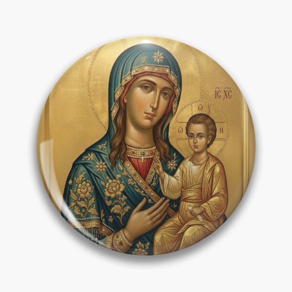 Artikelvorschau, The Mother of God with the Infant Jesus, orthodox icon  entworfen und verkauft von ikonesrb.