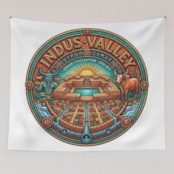 Item preview, INDUS VALLEY CIVILIZATION designed and sold by likbatonboot.