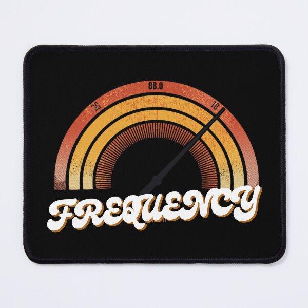 Item preview, Analog Pulse: Vintage 70s Frequency Radio Dial designed and sold by Rarewhisper.