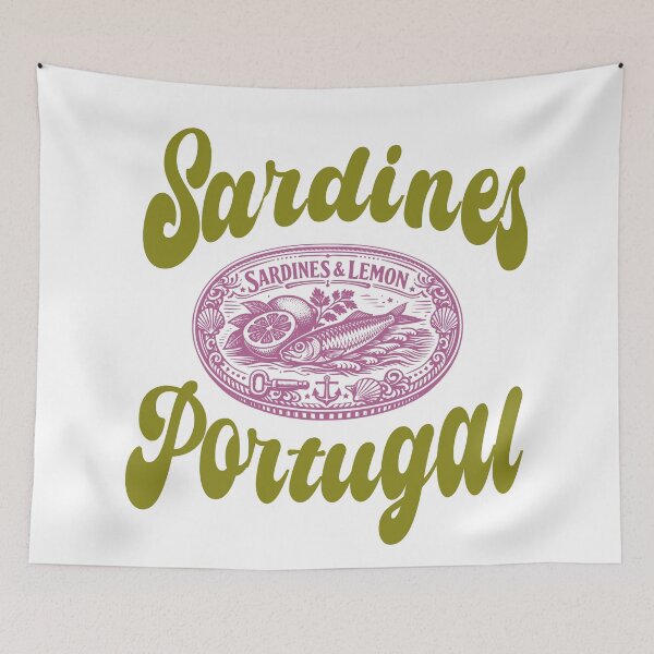 Item preview, Sardines Tinned Fish Retro Vintage Portugal Sardines designed and sold by Colorfulman.