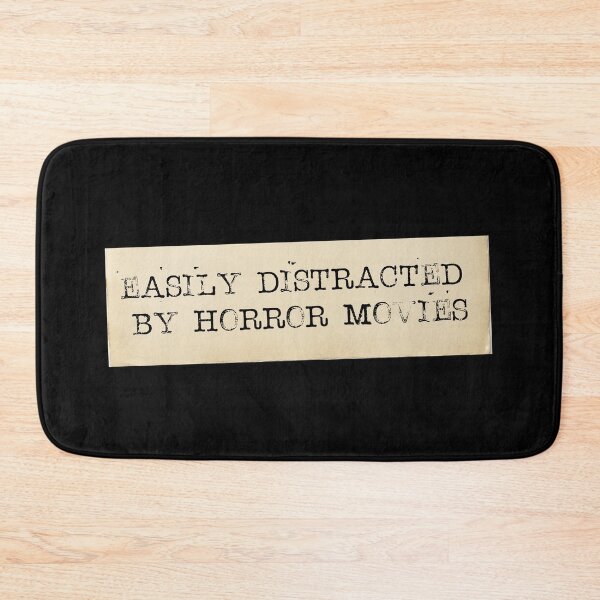 Item preview, Easily Distracted by Horror Movies designed and sold by ClearStatements.