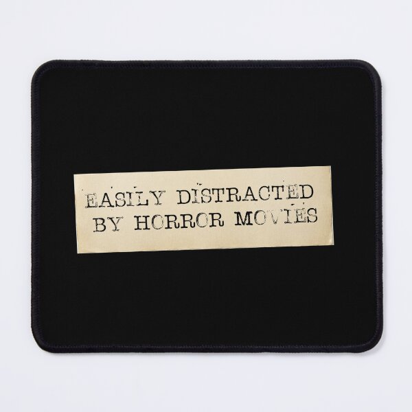 Item preview, Easily Distracted by Horror Movies designed and sold by ClearStatements.