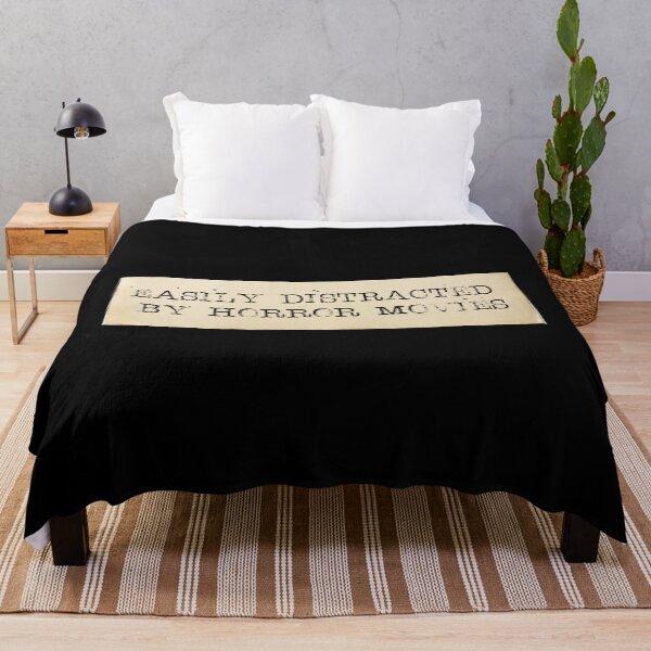 Item preview, Easily Distracted by Horror Movies designed and sold by ClearStatements.