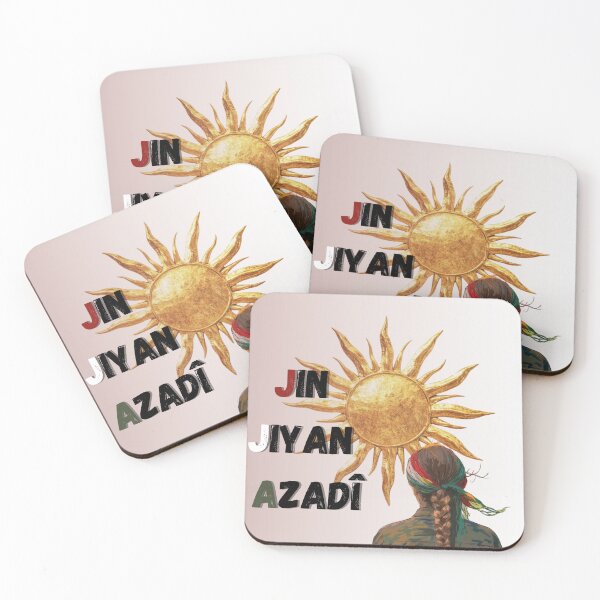 Item preview, Jin Jiyan Azadi Woman and Golden Sun Poster designed and sold by Saragoza.