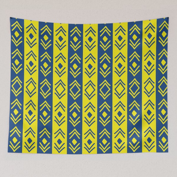 Item preview, Fenerbahçe SK – Bogolan Yellow blue designed and sold by Wolagno.