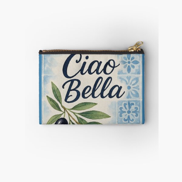 Item preview, Ciao Bella – Watercolor Black Olives on Blue Italian Tiles designed and sold by EmeraldeaArt.