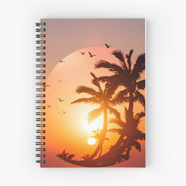 Item preview, Palm trees in sunset designed and sold by Creative Visualize.