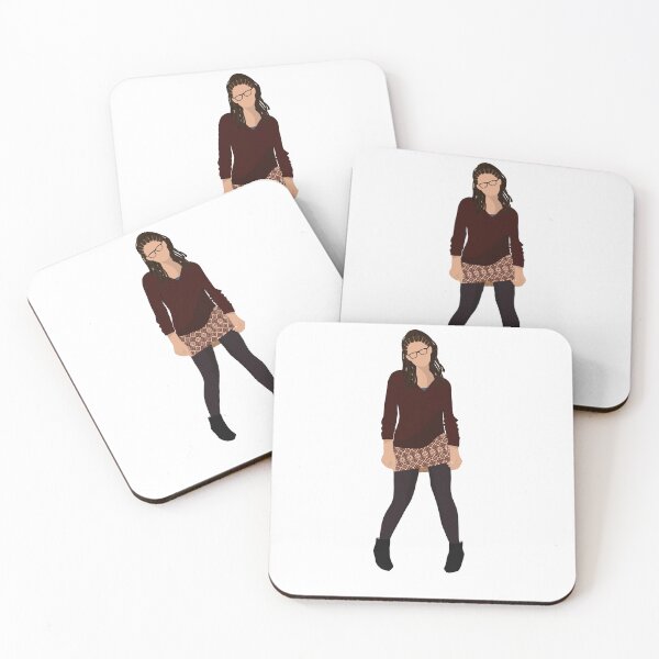 Item preview, Hand drawn Cosima Niehaus in boots, Orphan Black Faceless Cartoon Fan Art designed and sold by Lumennyxart.
