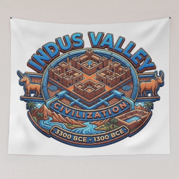 Item preview, INDUS VALLEY CIVILIZATION designed and sold by likbatonboot.