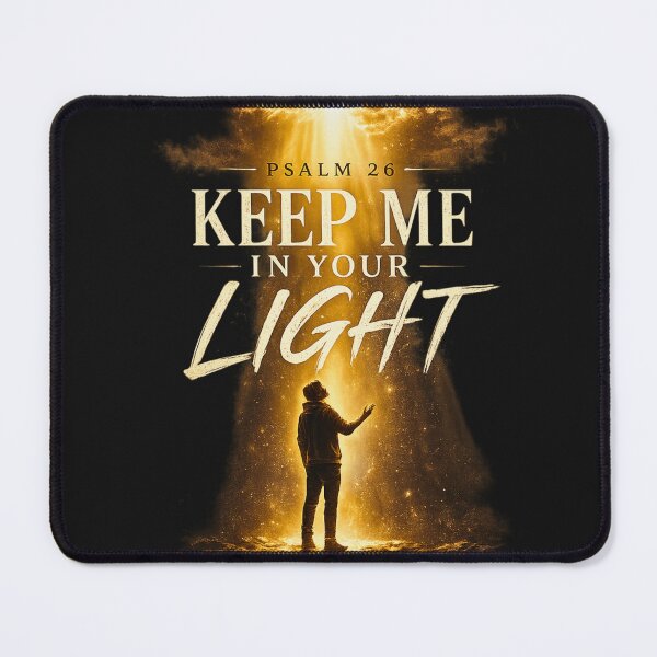Item preview, Psalm 26 Keep Me In Your Light Shirt – Faith in Darkness Christian T-Shirt designed and sold by Dexters Inspiring Creations.