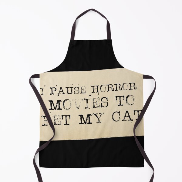 Item preview, I Pause Horror movies to Pet my Cat designed and sold by ClearStatements.